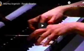 Ravel - Scarbo - Argerich, Piano