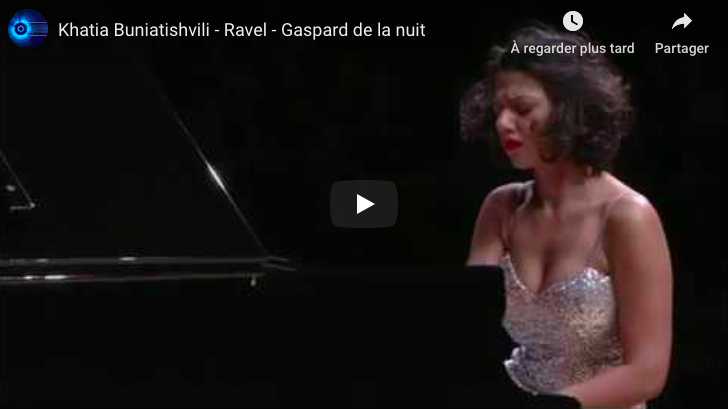 Ravel - Scarbo - Buniatishvili, Piano