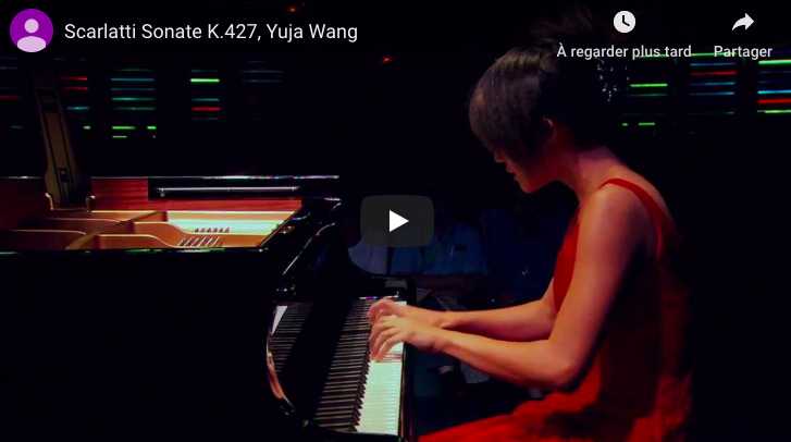 Scarlatti - Sonata K. 427 in G Major - Wang, Piano