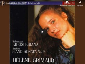 Schumann - Kreisleriana V (Sehr Lebhaft) - Grimaud, Piano