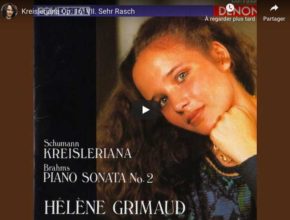 Schumann - Kreisleriana VII (Sehr Rasch) - Hélène Grimaud, Piano