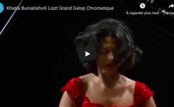 Liszt - Grand Galop Chromatique - Khatia Buniatishvili, Piano