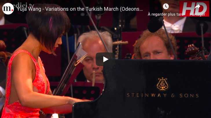 Mozart-Volodos - Turkish March - Yuja Wang, piano