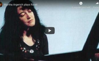 Ravel - Sonatine - Martha Argerich, Piano