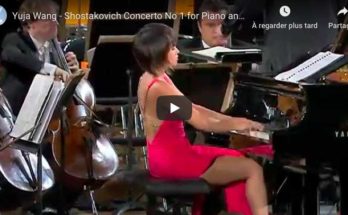 Shostakovich - Concerto No 1 for Piano and Trumpet - Yuja Wang, Piano