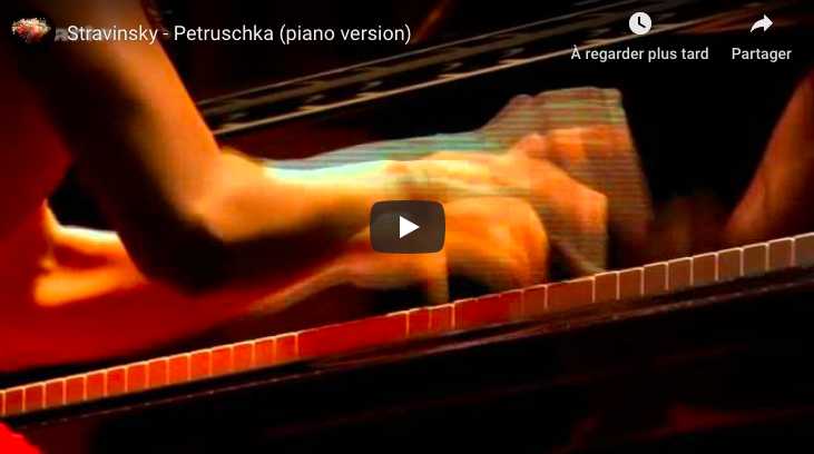 Stravinsky - Trois Mouvements de Petrushka - Yuja Wang, Piano