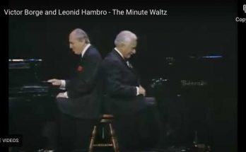 Victor Borge and Leonid Hambro play Chopin's Waltz No. 6 in D-Flat Major knows at Minute Waltz