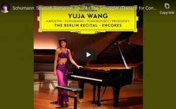 Yuja Wang performs The Smuggler (Der Kontrabandiste) from Robert Schumann, arranged for piano solo by Carl Tausig.