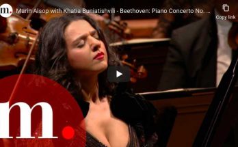 Khatia Buniatishvili perfomrs Beethoven's Piano Concerto No. 1 in C Major