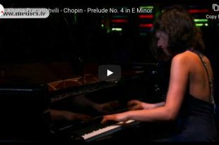 Chopin – Prelude No. 4 - Buniatishvili, Piano