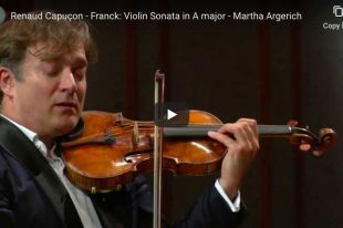 Franck - Violin Sonata - Renaud Capuçon, Martha Argerich