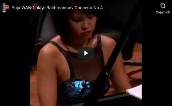 Yuja Wang performs Rachmaninoff's Piano Concerto No. 4 in G Minor