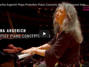 Martha Argerich plays Bartok's piano concerto No. 3 in E Major