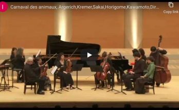 Saint-Saens- The Carnival of the Animals - Argerich