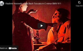 Bach - Toccata in C Minor BWV 911 - Vladimir Horowitz, Piano