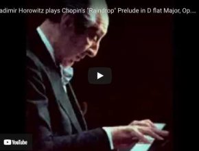 Chopin - Prelude No. 15 (Raindrop) - Horwitz, piano