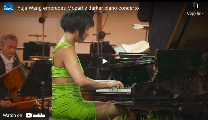 Mozart - Piano Concerto No. 20 - Yuja Wang