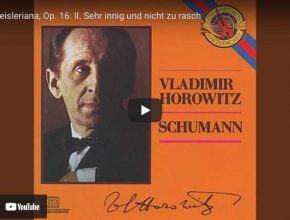 Schumann - Kreisleriana - Vladimir Horowitz, piano