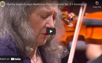 Beethoven - Concerto No. 2 - Argerich, Piano