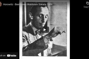 Beethoven - Waldstein Sonata -Horowitz, Piano