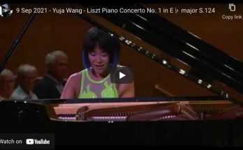 Liszt - Concerto No. 1 - Wang, Piano