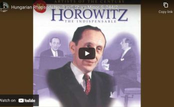 Liszt - Hungarian Rhapsody No. 2 - Horowitz, Piano