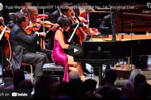 Rachmaninoff - Vocalise - Yuja Wang, Piano