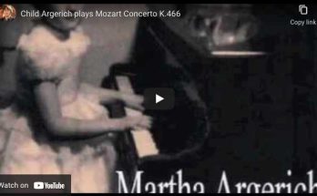Mozart - Concerto No. 20 - Argerich, Piano