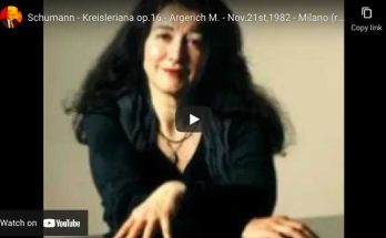 Schumann - Kreisleriana - Argerich (live)