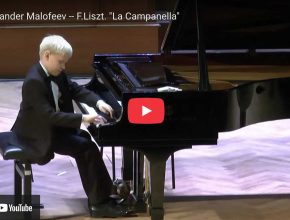 Liszt - La Campanella - Alexander Malofeev