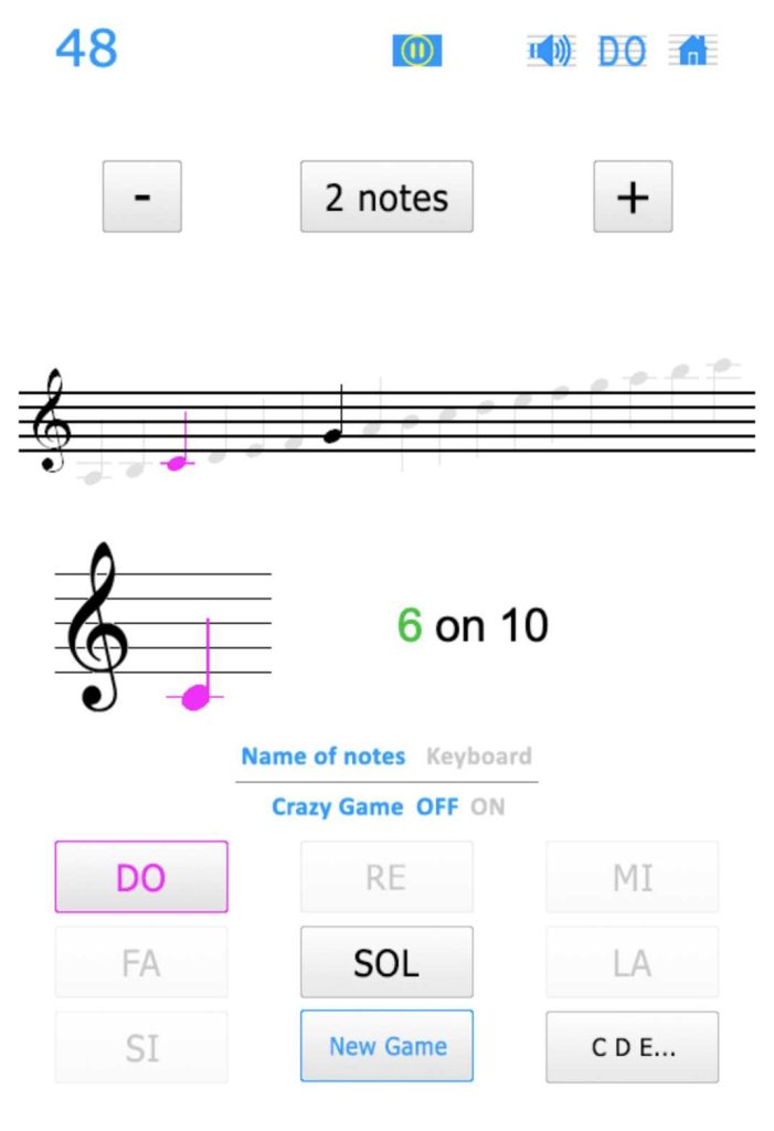 Learn to Read Music in Treble Clef (DO RE MI FA SOL LA SI) with 4K