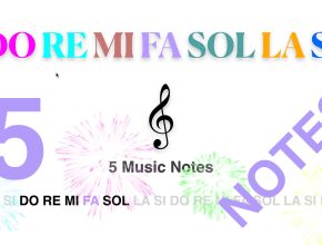 Video 5 Music Notes - Treble Clef- New note: FA