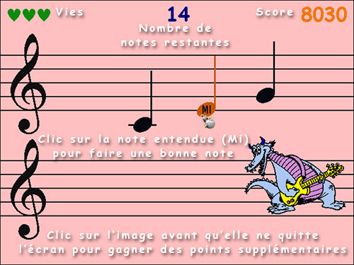 Clic Musique Notes HN - Un Jeu pour Apprendre la Souris aux Enfants