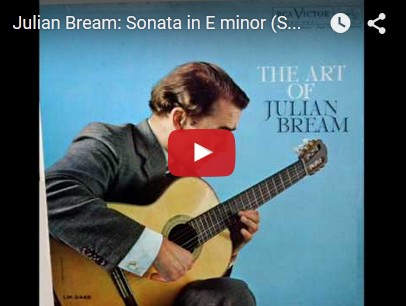 Scarlatti - Sonate en Mi mineur K. 11 - Bream, Guitare